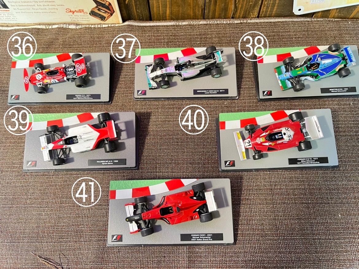 DeAGOSTINI F1マシンコレクション ミニカー まとめ売り ディアゴスティーニF1マシンコレクション まとめ売り バラ売り可