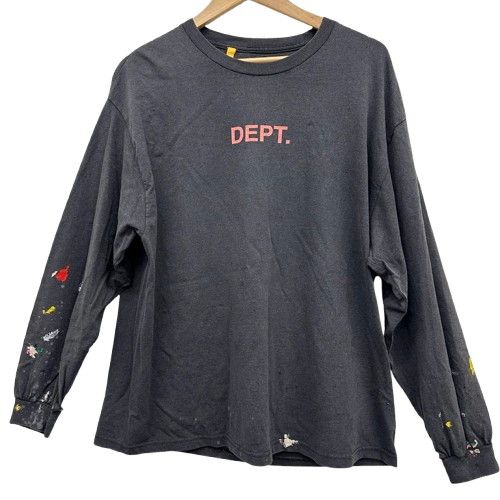 GALLERY DEPT. 長袖Tシャツ トップス ダメージ加工 完売必至】GALLERY