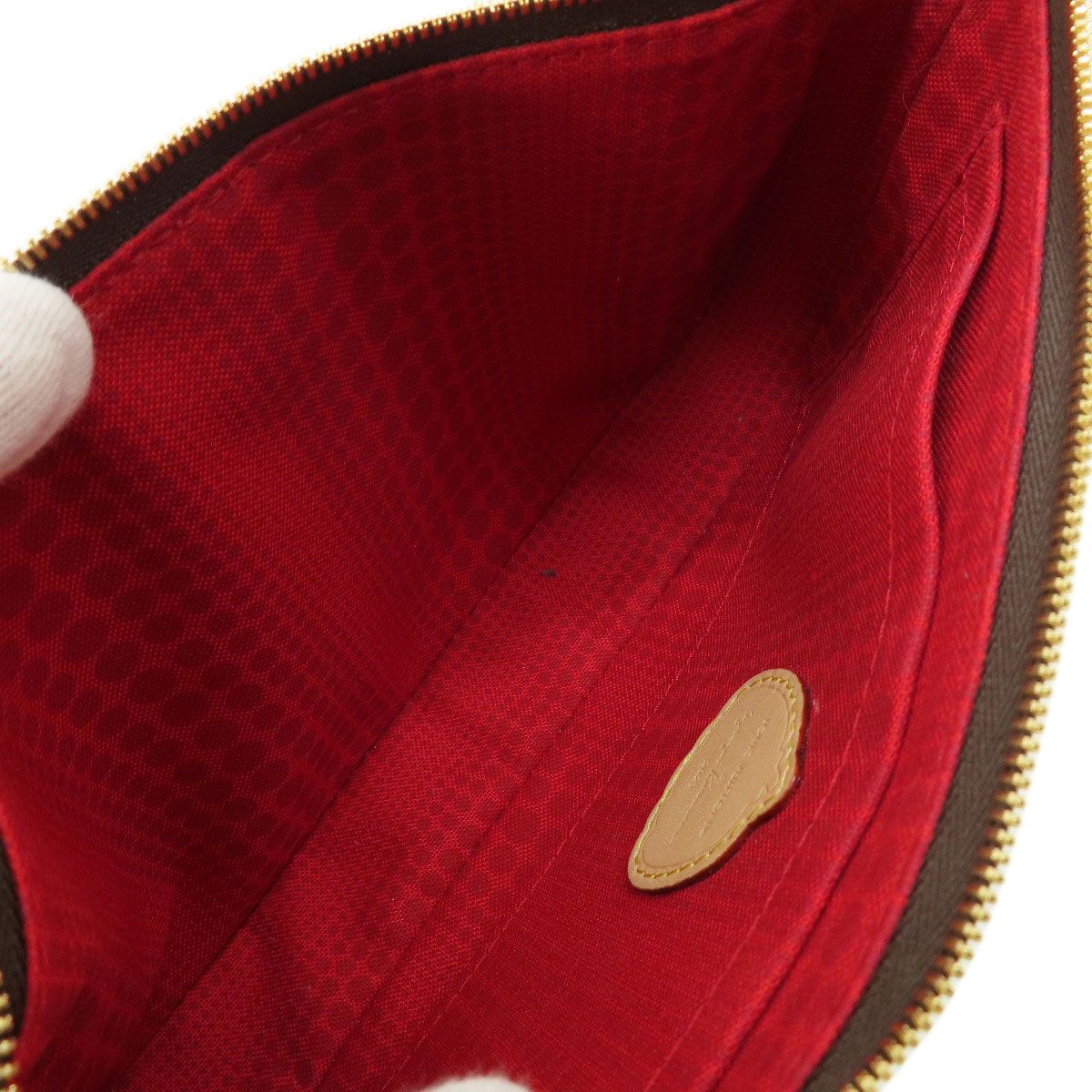 極美品 LOUIS VUITTON ルイヴィトン 草間彌生 ミュルティ ポシェット アクセソワール M46385 モノグラムキャンバス マルチカラー 中古 4b013939 ルイヴィトン x 草間彌生 ミュルティ・ポシェット・アクセソワール