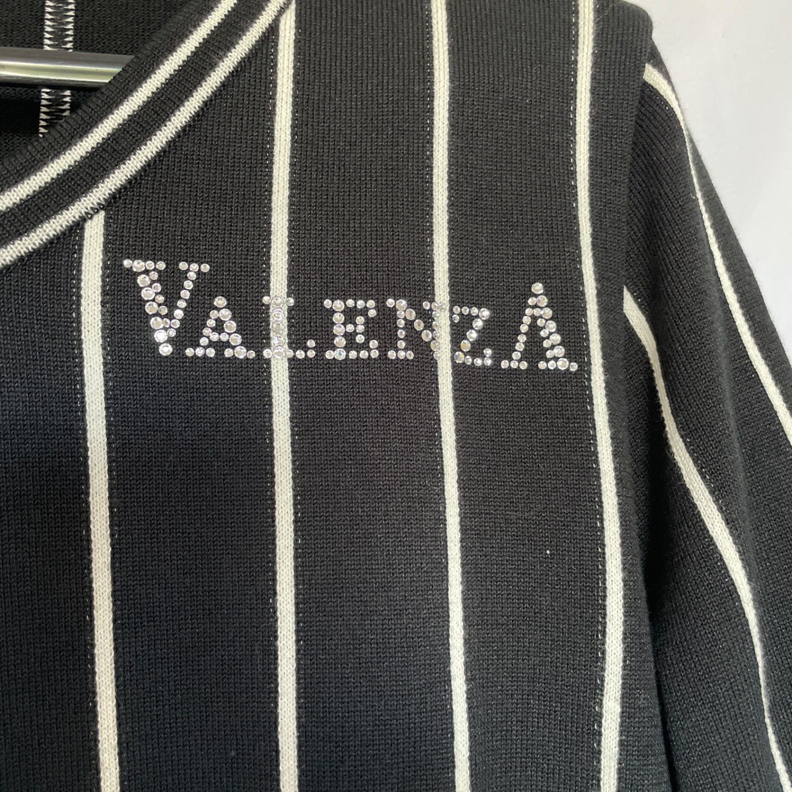VALENZA ストライプシャツ サイズ42 VALENZA ストライプシャツ サイズ42