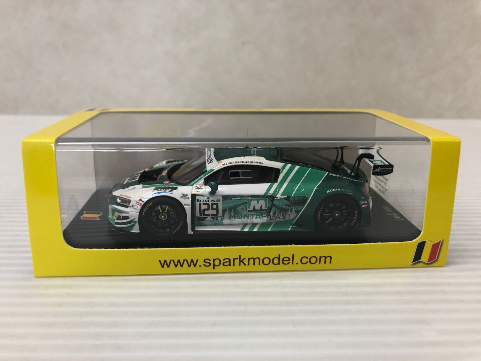 Spark 1/43 Audi R8 LMS GT3 2019 No.129 Montaplast by Land