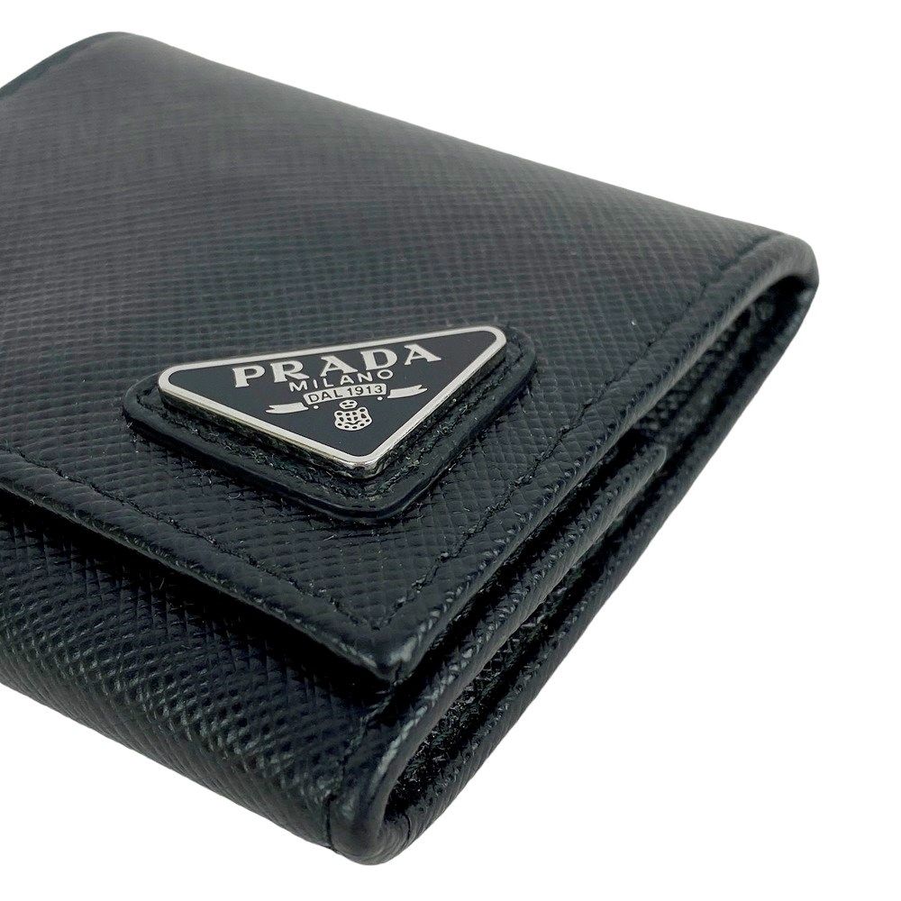 極美品 プラダ サファイアーノ コインケース ブラック PRADA - 新品 プラダ PRADA コインケース サフィアーノ