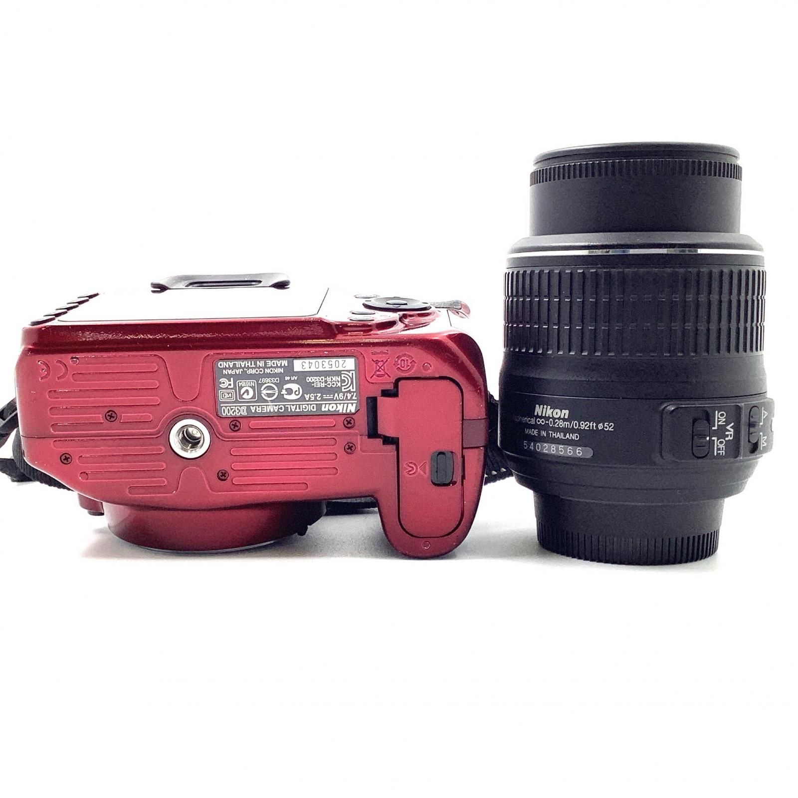 全額返金保証】【最速発送】Nikon デジタル一眼 D3200 18-55 VR