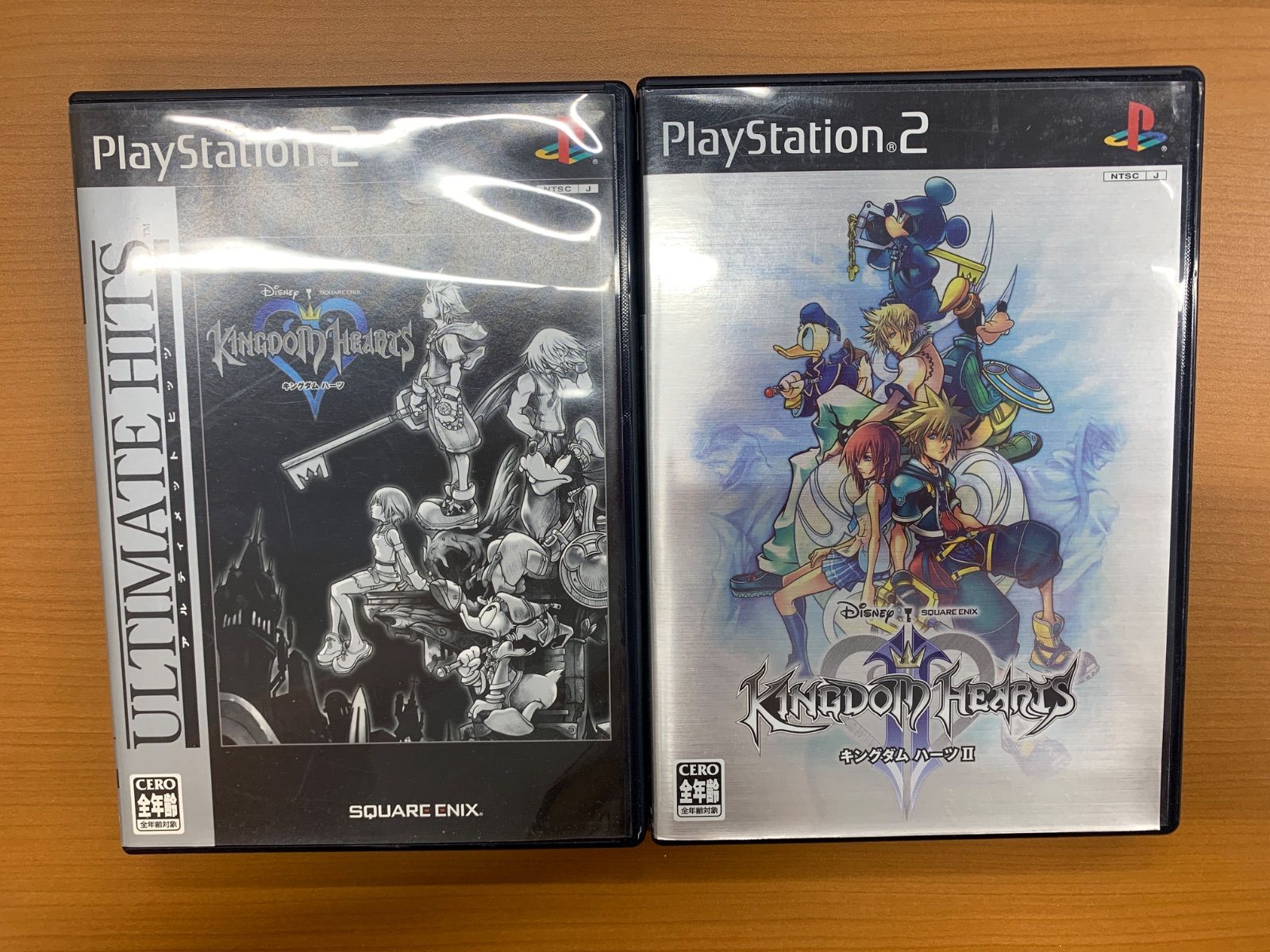 キングダム ハーツ ＆ キングダム ハーツⅡ セット ディズニー