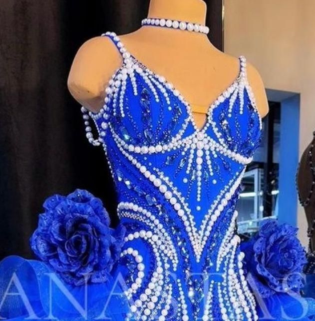 オーダーメイド　社交ダンス衣装　スタンダードドレス 羽根フロート付 オーダーメイド 社交ダンス衣装 スタンダードドレス 羽根 - メルカリ