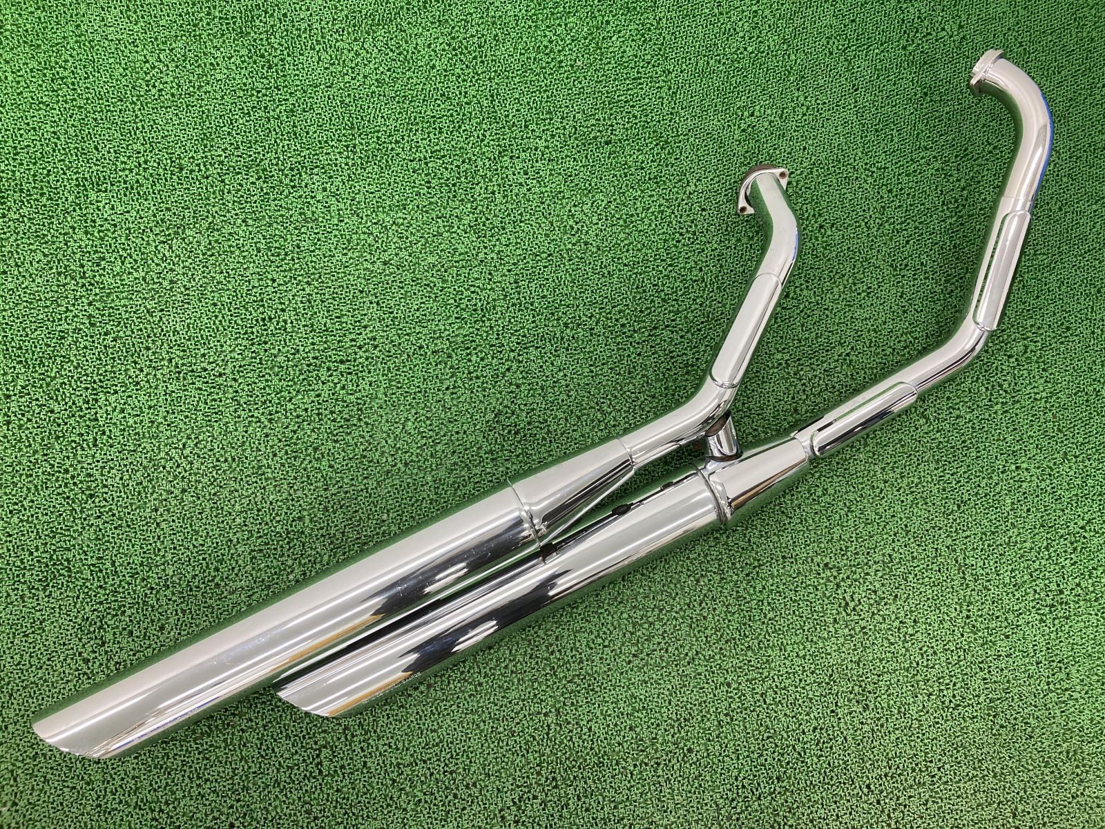 イントルーダークラシック400 マフラー 上げ直し イントルーダークラシック400 マフラー 44F2 スズキ 純正 中古