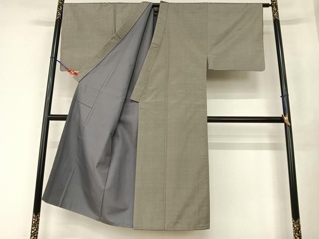 平和屋着物○男性 本場大島紬 アンサンブル 100亀甲 総詰め 正絹 逸品  