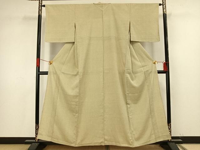 平和屋着物▽白鷹お召 単衣 蚊絣 正絹 逸品 AAAV2868fy - メルカリ