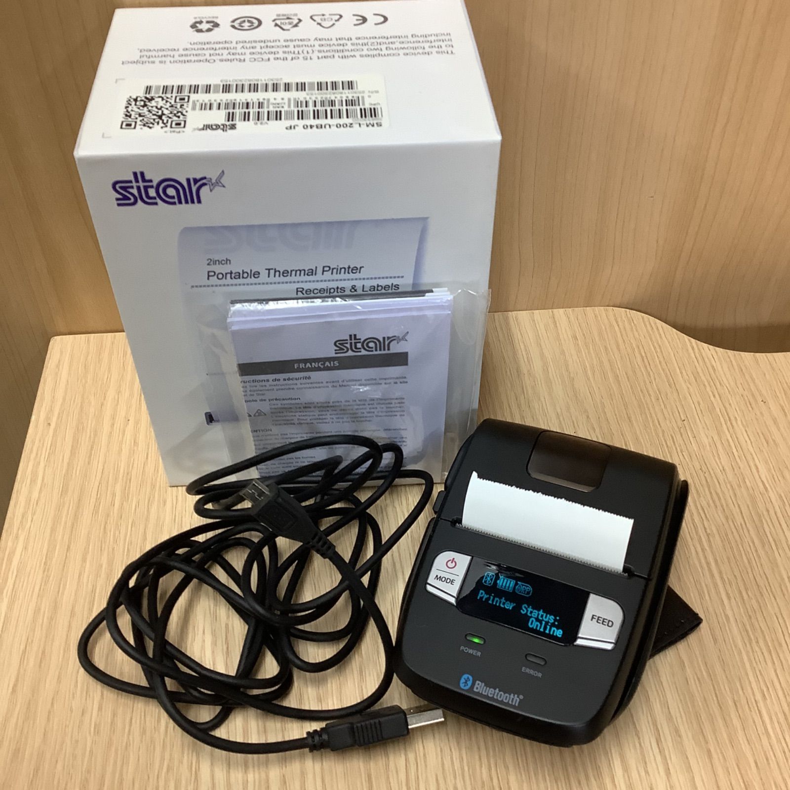 事務・店舗用品 SM-L200 Star Bluetooth レシートプリンター