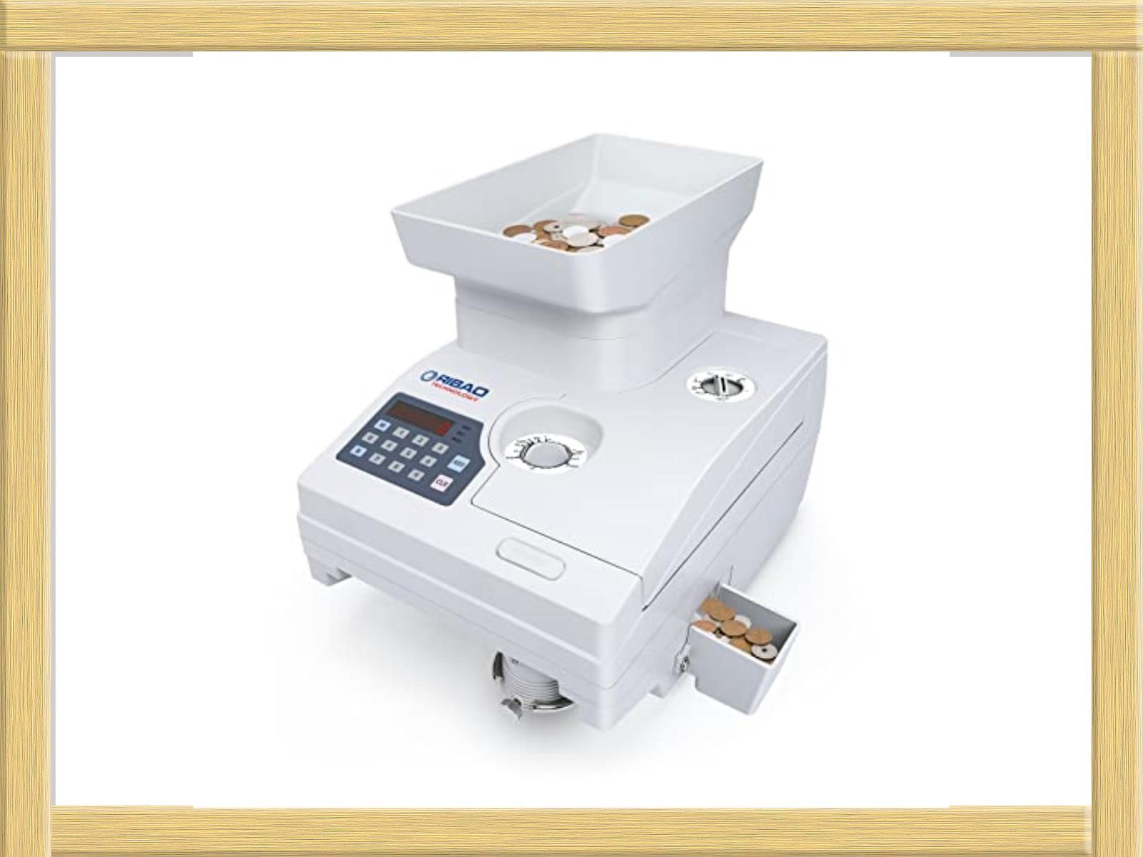 Ribao HCS-3300高速コインカウンター 高速硬貨 計数機 - 店舗用品
