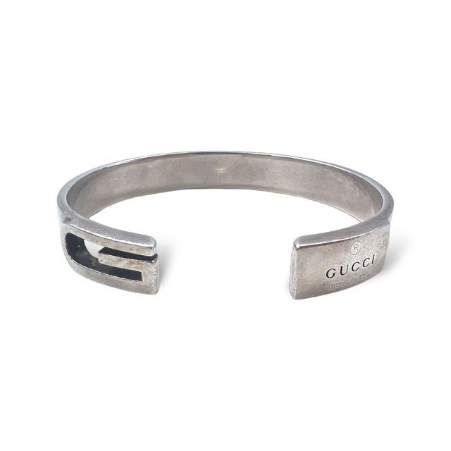 GUCCI Gバングル　925シルバー GUCCI Gバングル シルバー925