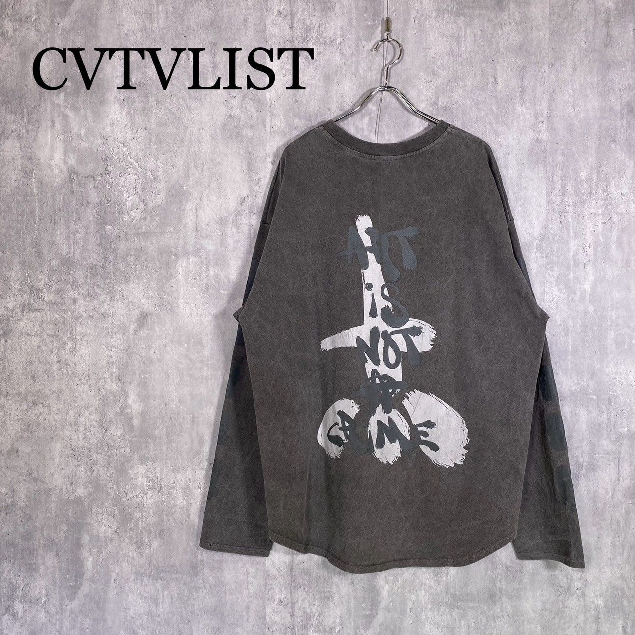 超希少cvtvlist カタリスト サイズ:1 希少] CVTVLIST カタリスト スキニーパンツ ペイント サイズ1