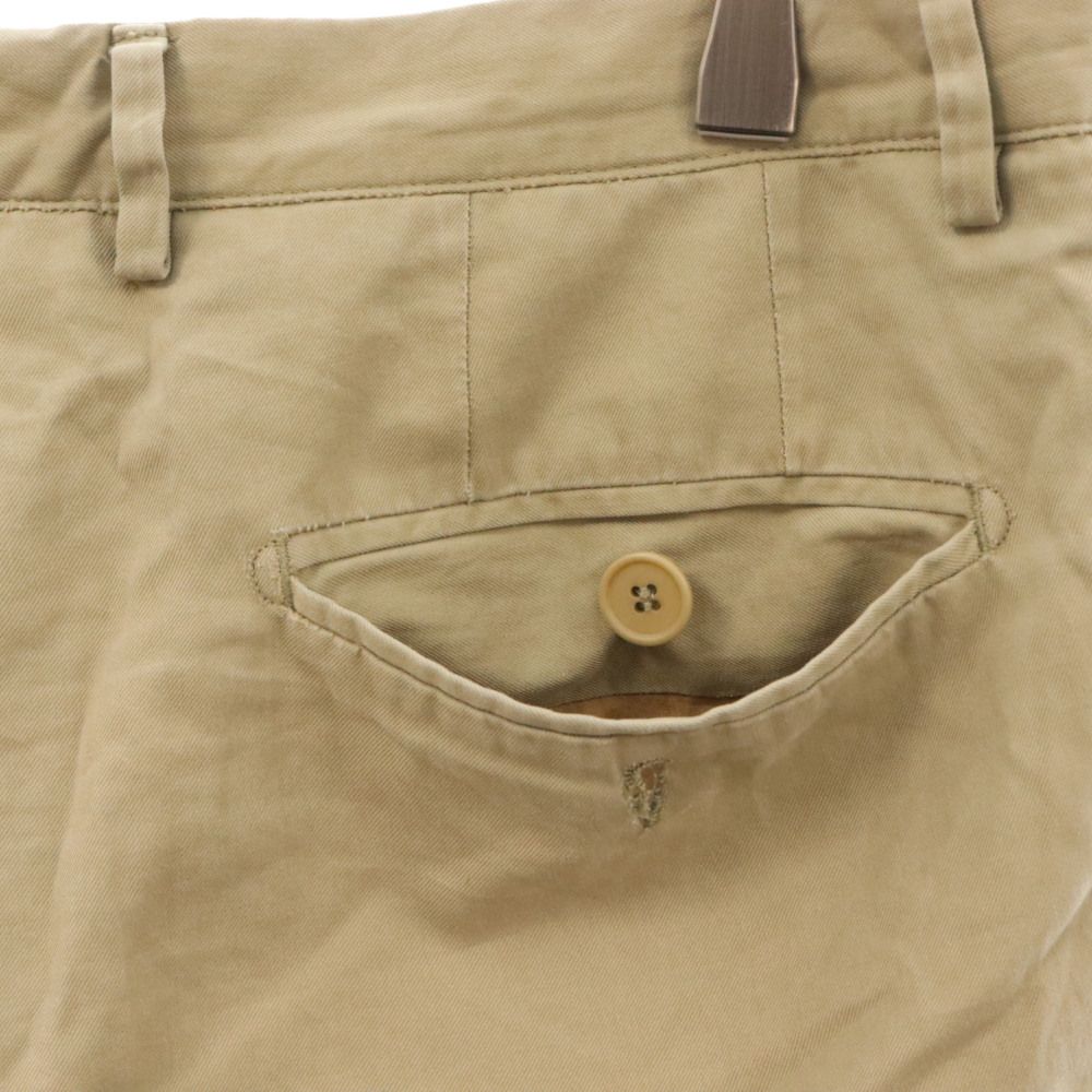 ボッテガヴェネタベージュ チノパン ポケット付き