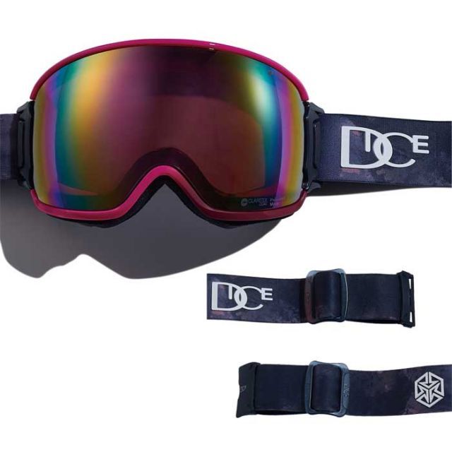 スノーボード　ゴーグル　ダイス　バンク　日本正規品 DICE（ダイス） 2026 限定モデル BANK バンク スノーボード ゴーグル