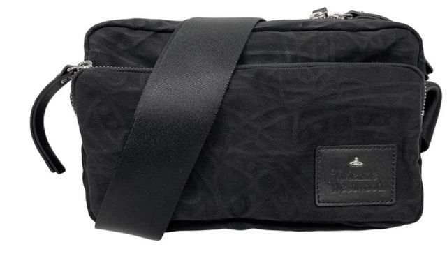 未使用 ヴィヴィアンウエストウッド ショルダーバッグ ナイロン VWB861 ブラック 黒 ORB オーブ メンズ レディース Vivienne Westwood 日本製 ヴィヴィアン