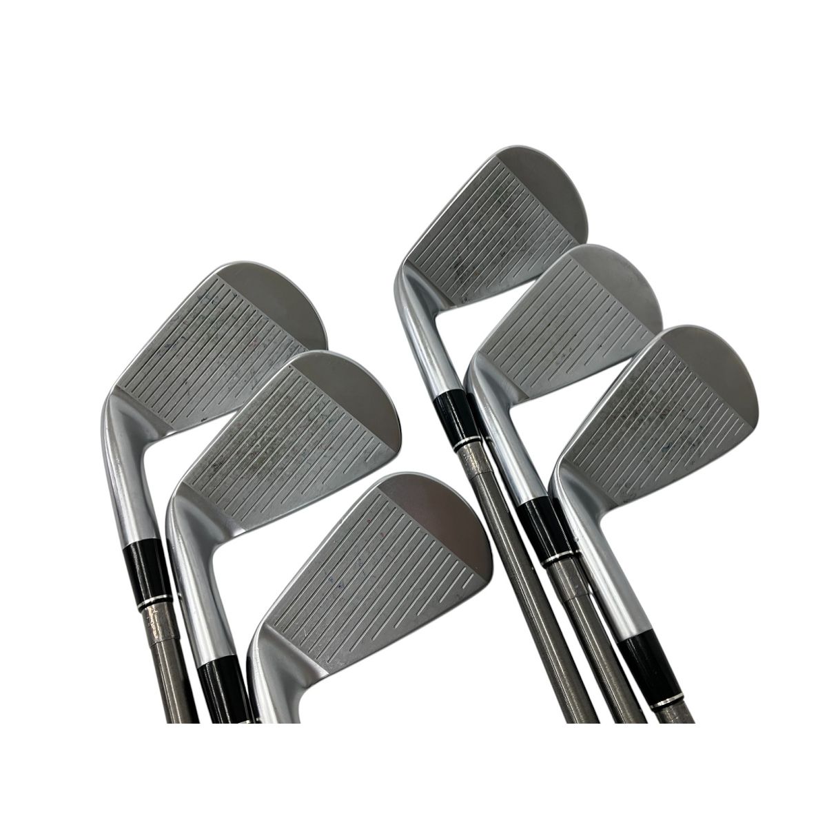 yuｰchan(発注品) DUNROP ZX5 SRIXON アイアン 5-9,P 6本セット Steel Fiber i 80