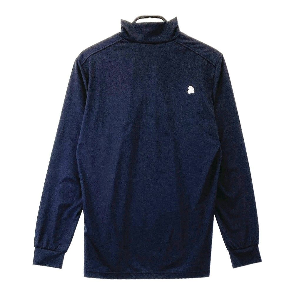 and per se アンパスィ 長袖 モックネックシャツ メンズ ゴルフウェア