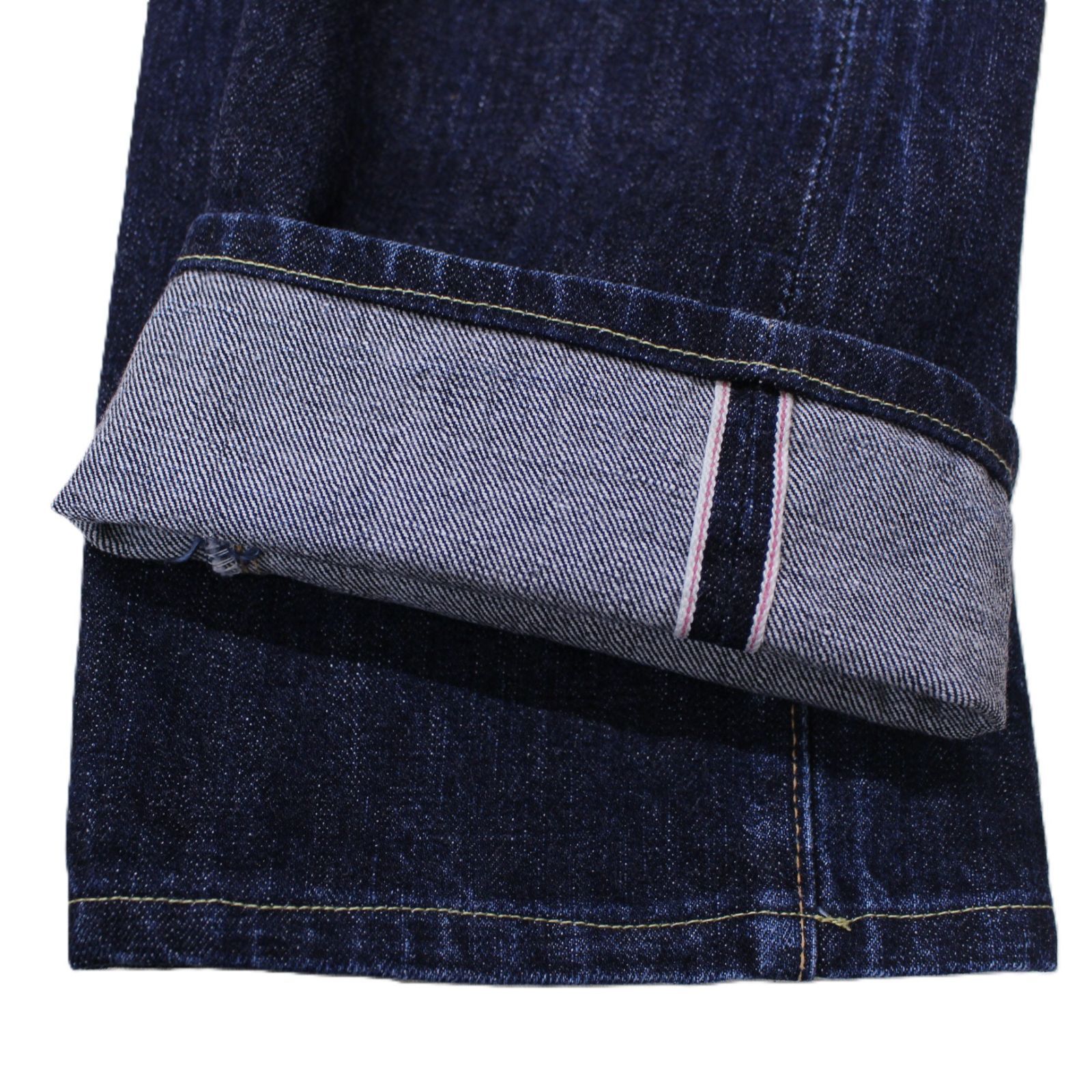 美品　桃太郎ジーンズ　インディゴ　8ozデニムワンピース　M 桃太郎ジーンズ唯一のワンピース再入荷いたしました