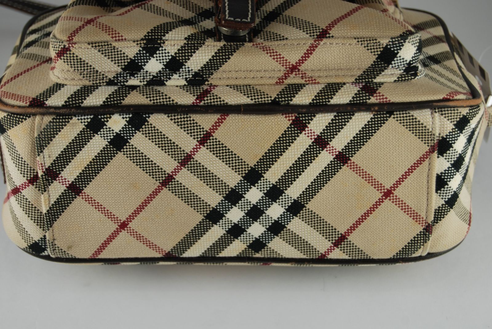 バーバリーブルーレーベル ショルダーバッグ ノバチェック レザー斜めがけ USED/B】BURBERRYバーバリーブルーレーベル ノバチェック