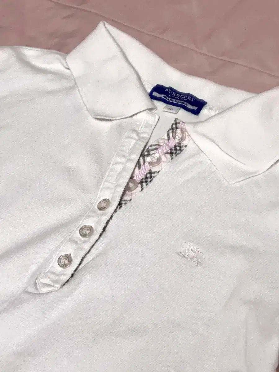 バーバリー ブルーレーベル 半袖 カラーTシャツ 38サイズ