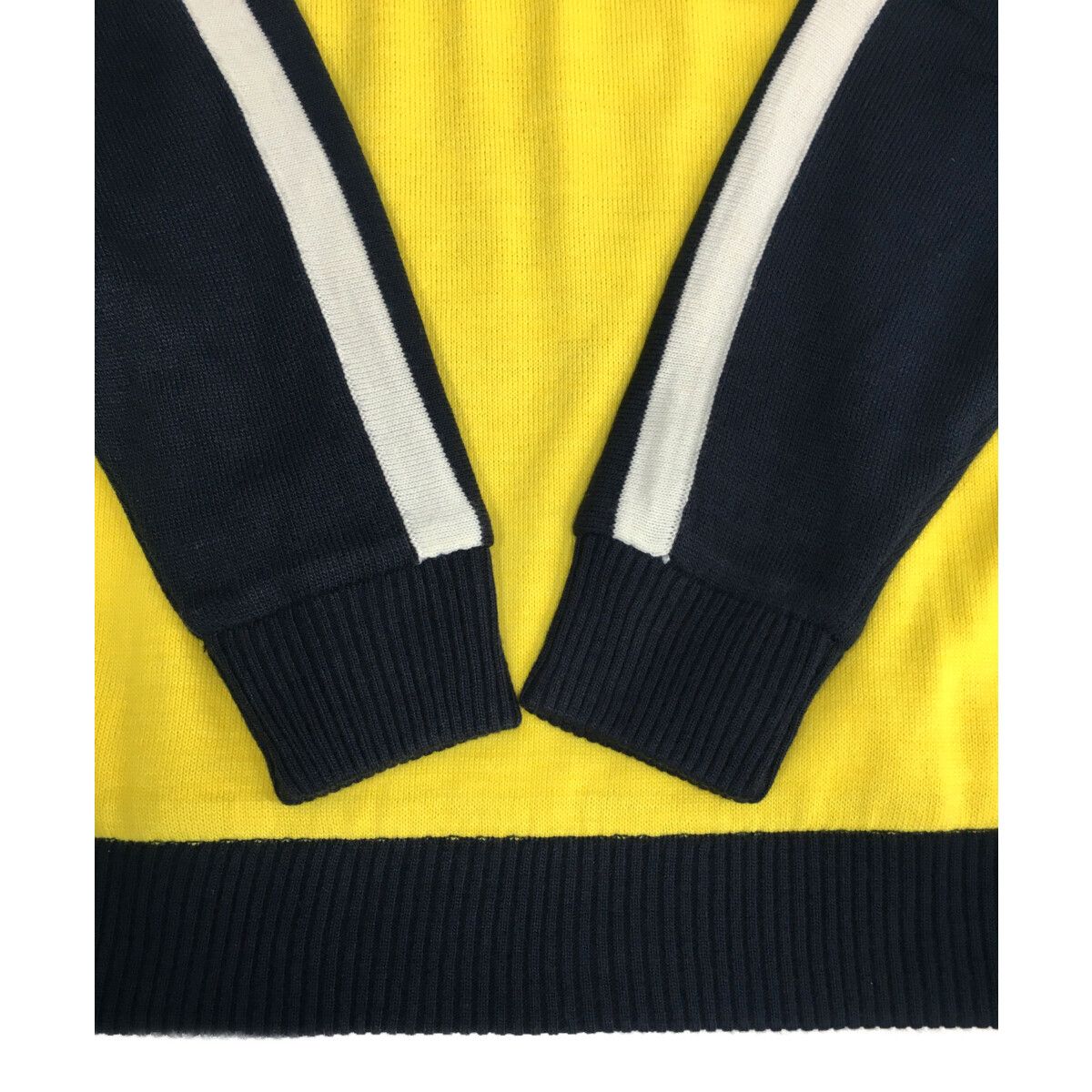 VIVA HEART - coco 中古 ビバハート VIVA HEART メンズ セーター 52(LL) 紺×青 クルーネックニット ボーダー 中古 メンズ ビバハート VIVA HEART セーター 52(LL) 紺×青