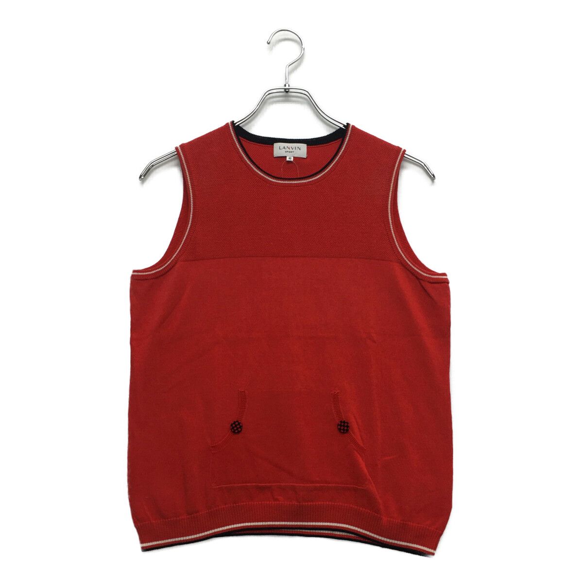 LANVIN - ランバンスポール　モコモコベスト　40 極美品　47300円 中古 レディース ランバンスポール LANVIN SPORT ベスト 40(L