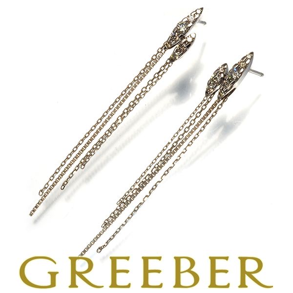 カシケイK18 天然ダイヤモンドピアス 約0.40ct 片耳 （0.2カラット） カシケイK18 天然ダイヤモンドピアス 約0.40ct 片耳 （0.2カラット）