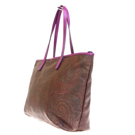 エトロ ETRO ペイズリー トートバッグ ショルダー 2024 ボルドーレッド