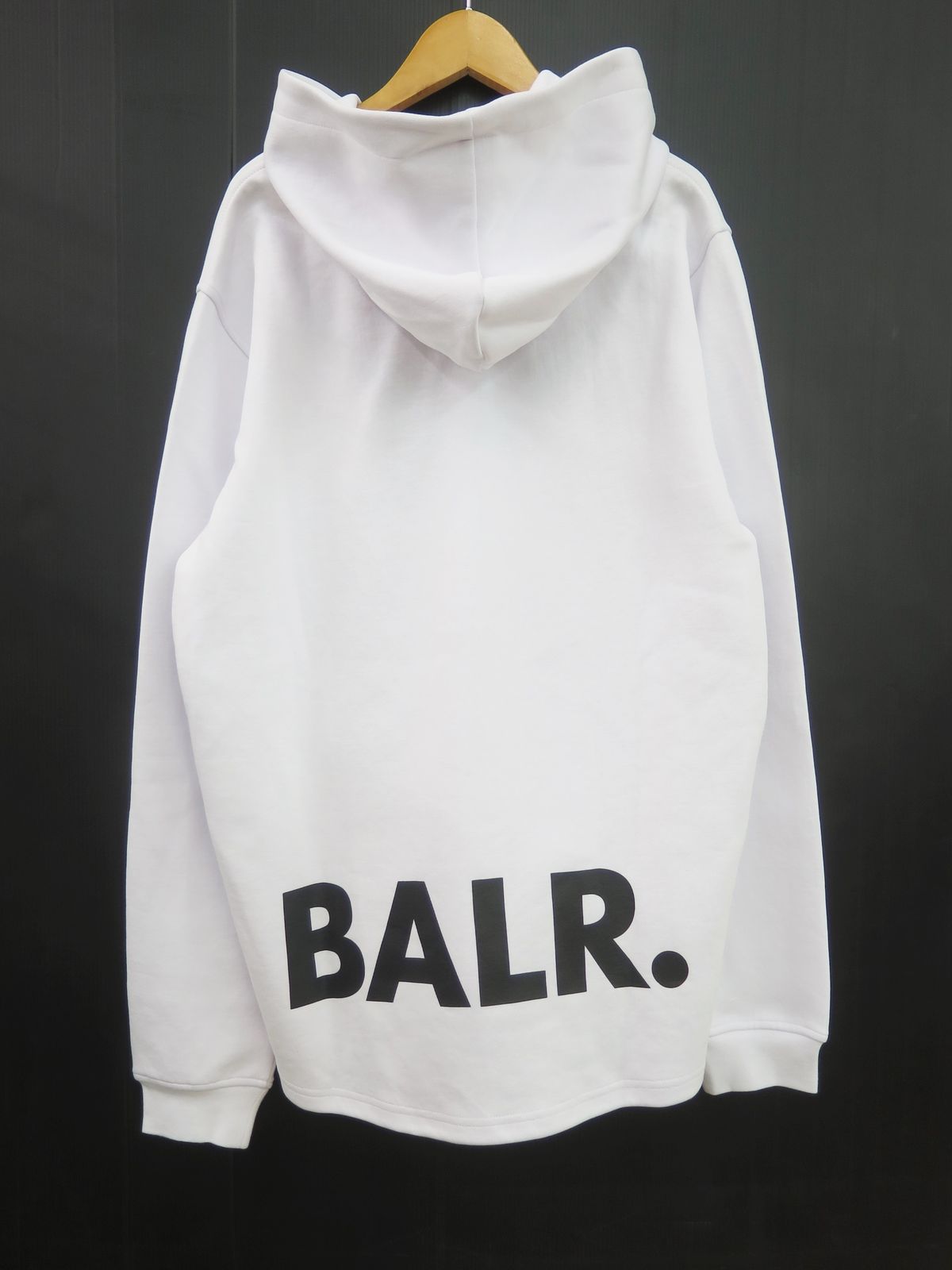 BALR. ボーラー B1261.1111 Q-SERIES BIG LOGO HOODIE パーカー 日本限定　S　未使用美品