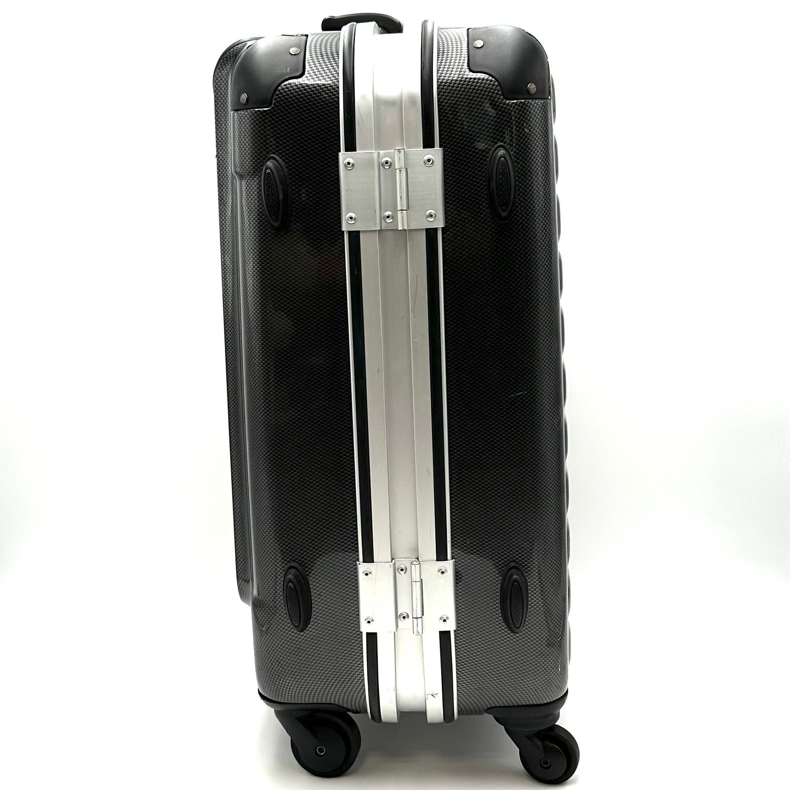 エース　ワールドトラベラー 黒 52Ｌ　ハードケース キャリーバッグ 美品】World Travelre ワールドトラベラー スーツケース 52L