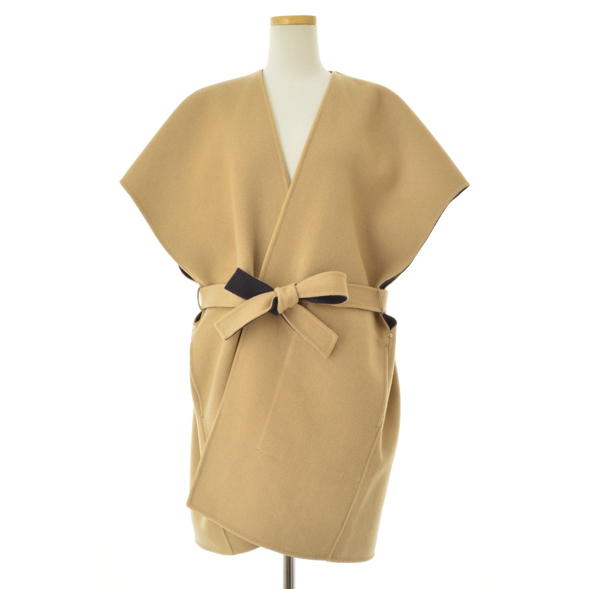 Drawer - 【Drawer】23AW 6522-299-0808 ウールケヌキ パイピングジレ リバーシブル Wフェイスベスト Drawer】23AW 6522-299-0808 ウールケヌキ パイピングジレ