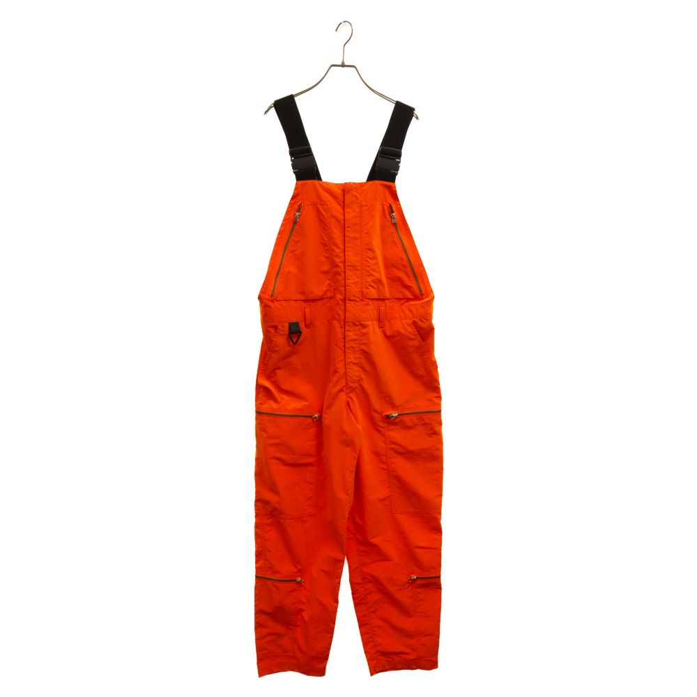 bal (バル) 21AW WASHED NYLON ZIP OVERALLS ナイロン ジップ オーバーオール オレンジ BAL‐1985 -  メルカリ