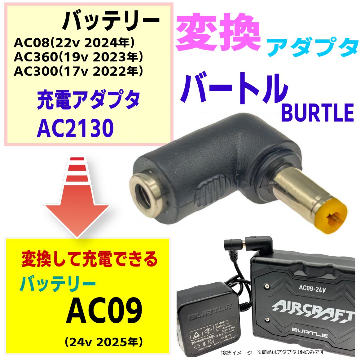 BURTLE AIRCRAFT 充電器 バッテリーセット17V BURTLE - ☆中古品☆BURTLE バートル AIRCRAFT 17V 空調服用