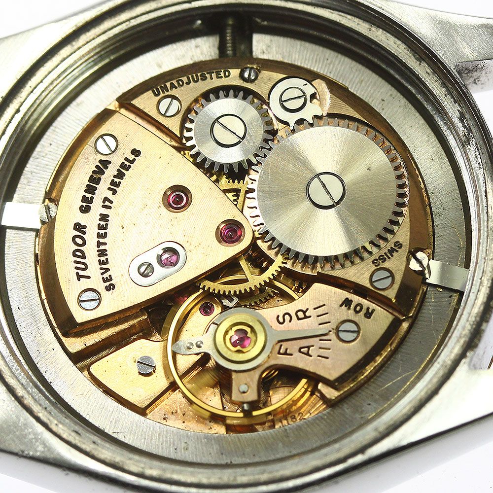 チュードル TUDOR オイスター cal.1182 リダンダイヤル 手巻き メンズ_