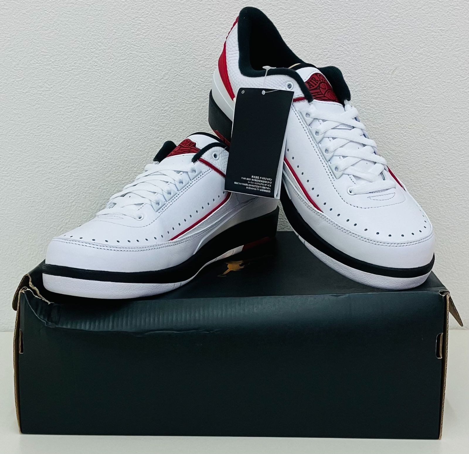 タグ付 28cm スニーカー AIR JORDAN 2 RETRO LOW エアジョーダン2 レトロ ロー 832819-101 〇894 - メルカリ