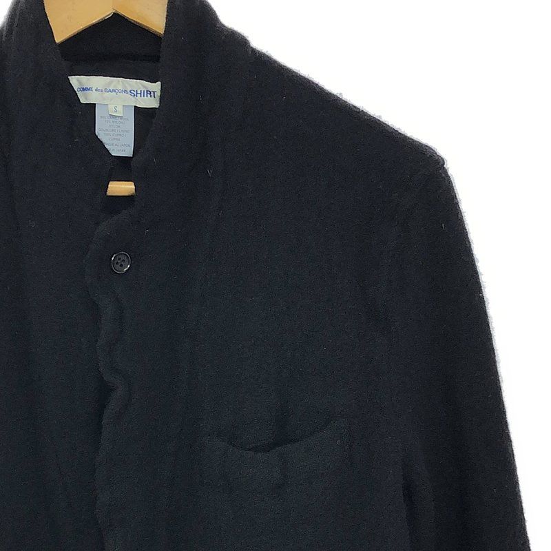 COMME des GARÇONS SHIRT ウールコート S ブラック 【公式通販】
