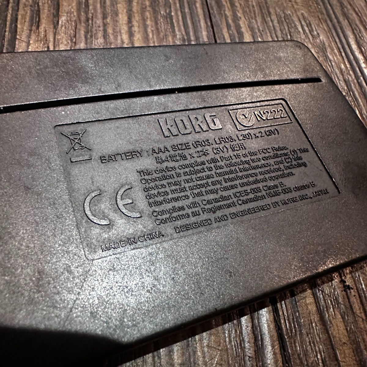 Buskersエレキギター KORG CA-30 クロマチックチューナー 譜面台