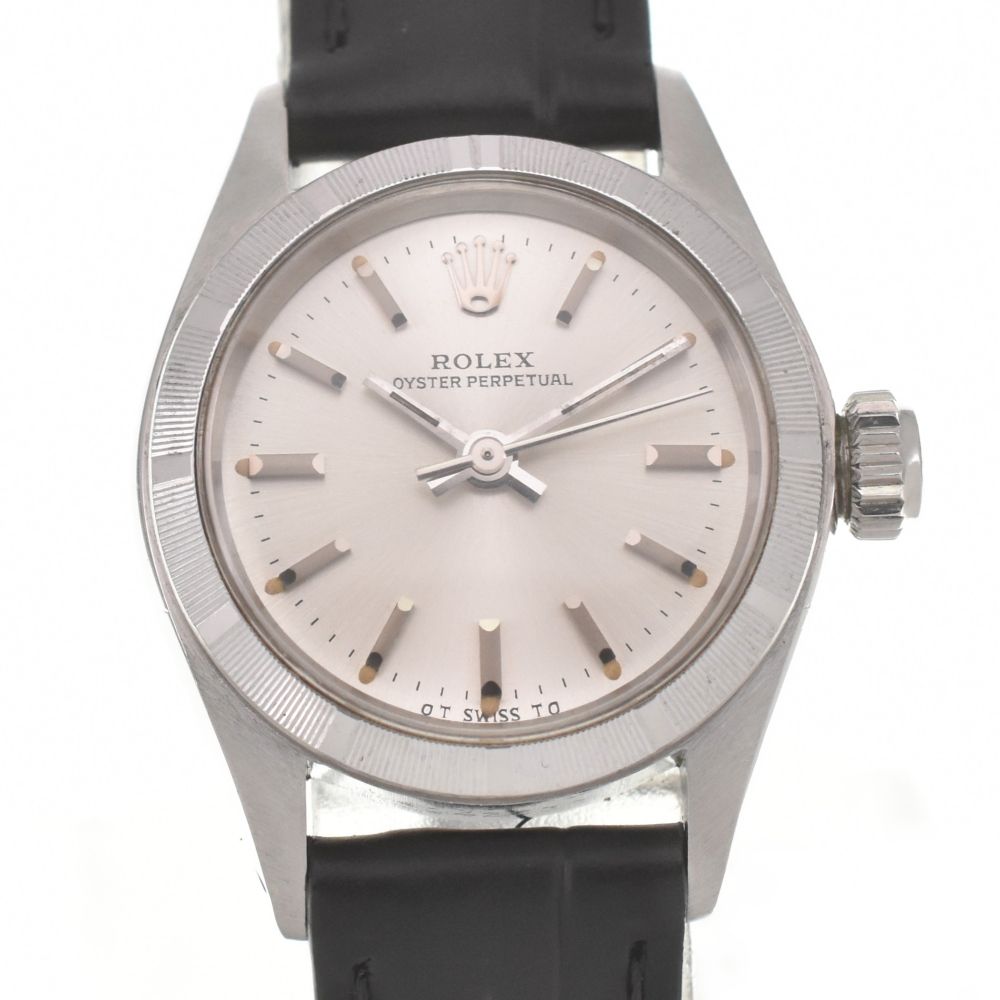 ロレックス ROLEX 6623 ヴィンテージ ファインリーエンジンターンド ベゼル Cal.1161 シグマダイヤル 自動巻き レディース J 139436
