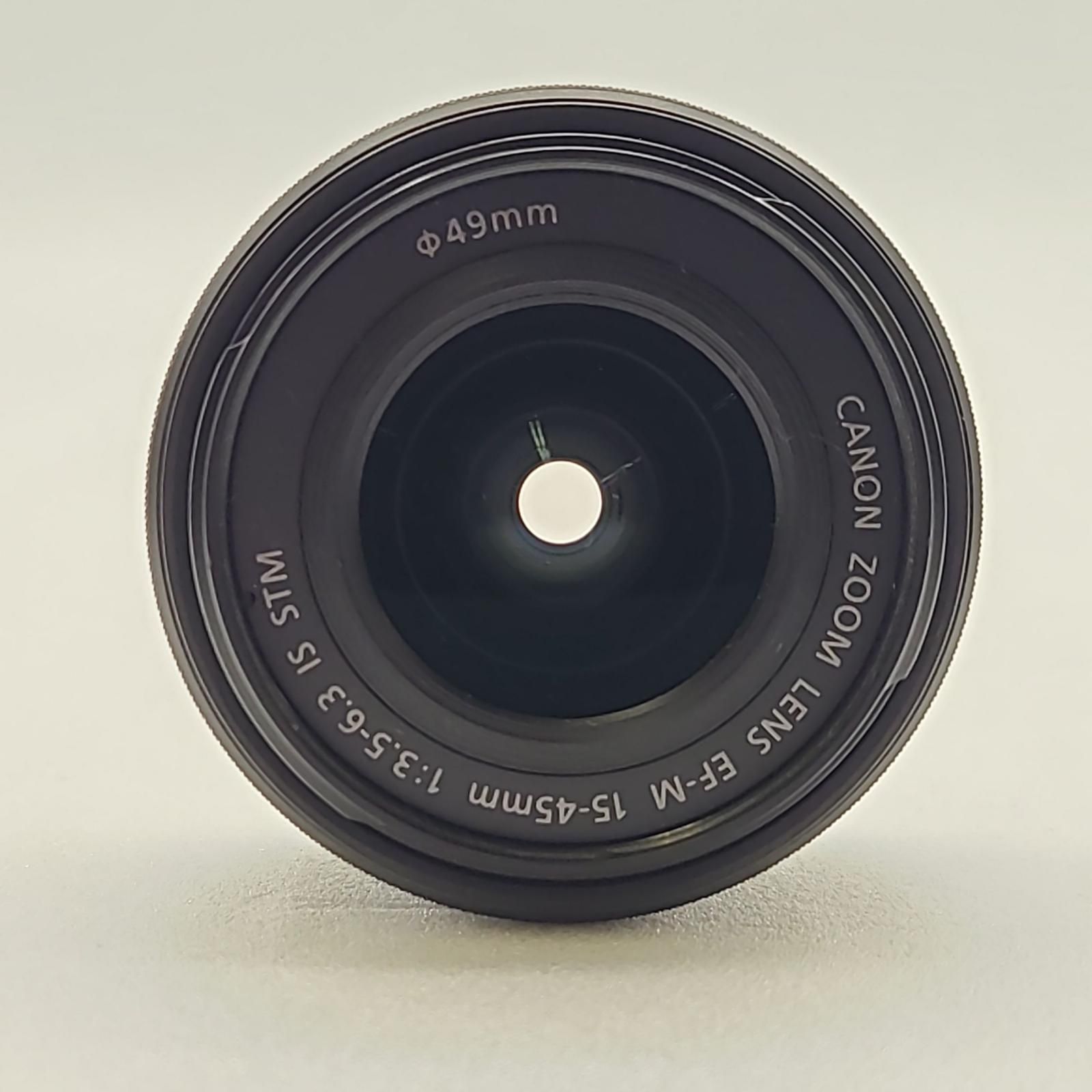 中古】 【良品】 キヤノン EF-M15-45mm F3.5-6.3 IS STM 中古】 【良品】 キヤノン EF-M15-45mm F3.5-6.3 IS STM