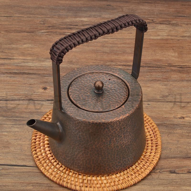 煎茶道具 燻銀 銅瓶 湯沸 急須 煎茶道具 燻銀 銅瓶 湯沸 急須