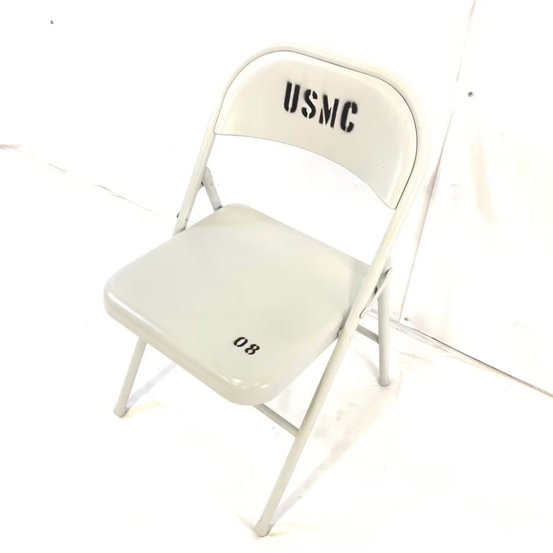 アメリカ家具】☆未使用品 MECO 折り畳みイス USMC オフィス パイプ椅子 1脚 米軍放出品 (160)☆ - メルカリ