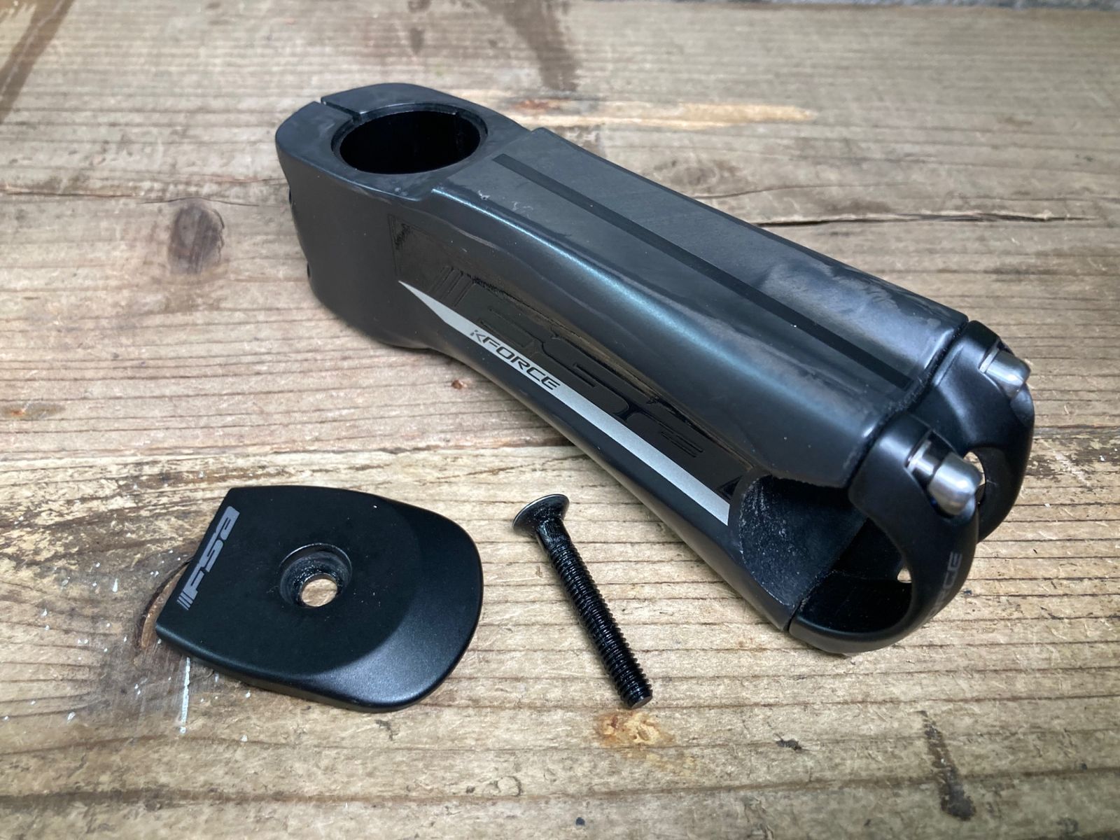 JK706 FSA K-FORCE LIGHT STEM カーボン ステム 黒 110mm Φ31.8 OS -6°