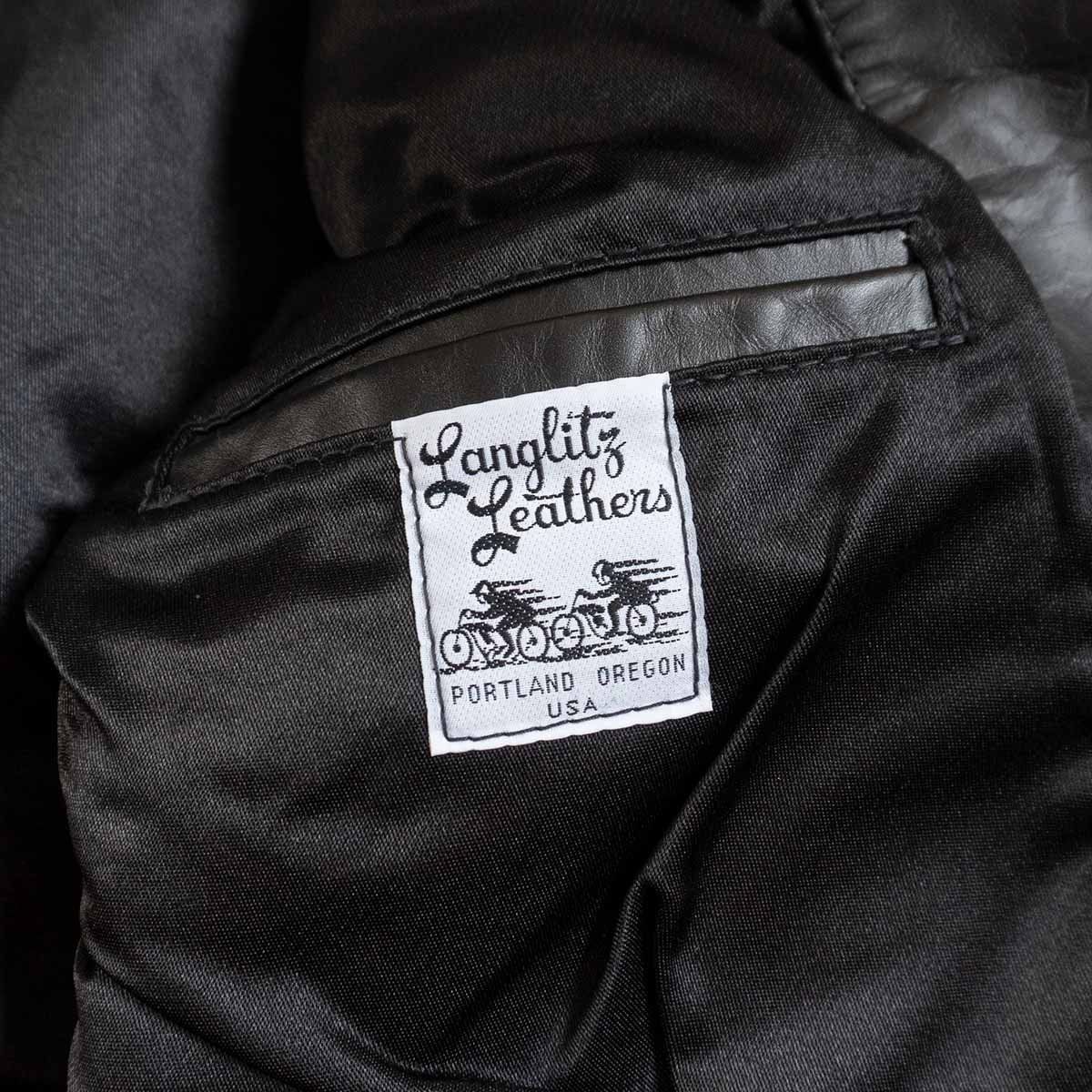 ビッグサイズ】 Langlitz Leathers【Columbia/パデット ライダース