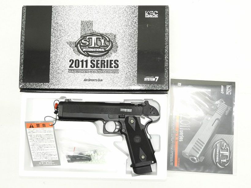 KSC STI ストライクガン スライドHW システム7 ガスブローバック ランクAトイガン