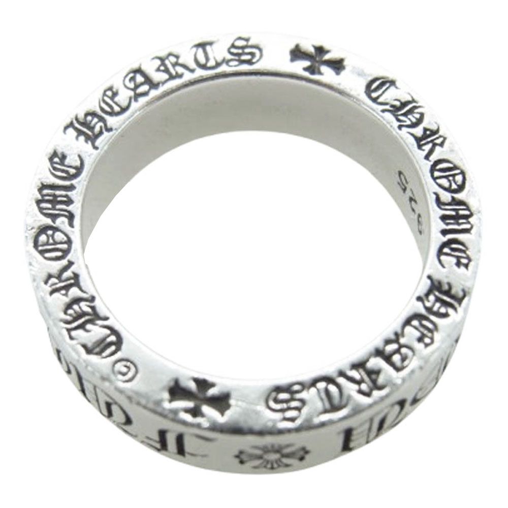 CHROME HEARTS クロムハーツ 原本無 6ｍｍ SPACER FUCK YOU ファックユー スペーサー リング シルバー系 約13.5号