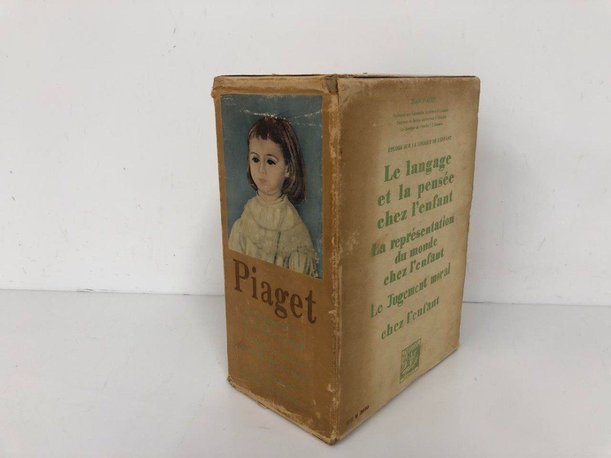 Y 箱入り3冊組 臨床児童心理学 ピアジェ 大伴茂訳 昭和39年 同文書院
