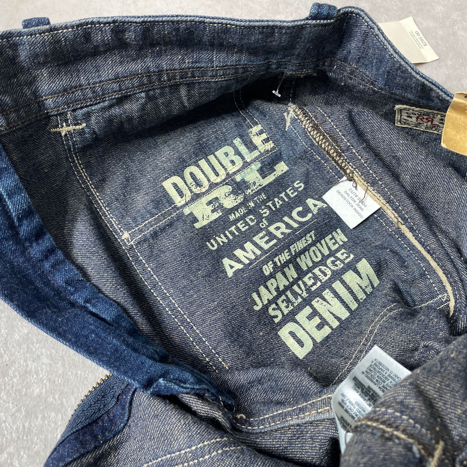 新品 RRL USA製 US.NAVY マリン ブーツカット フレア デニム