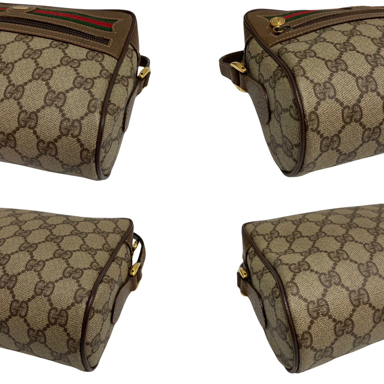 極 美品 GUCCI オールドグッチ ヴィンテージ GG ロゴ 金具