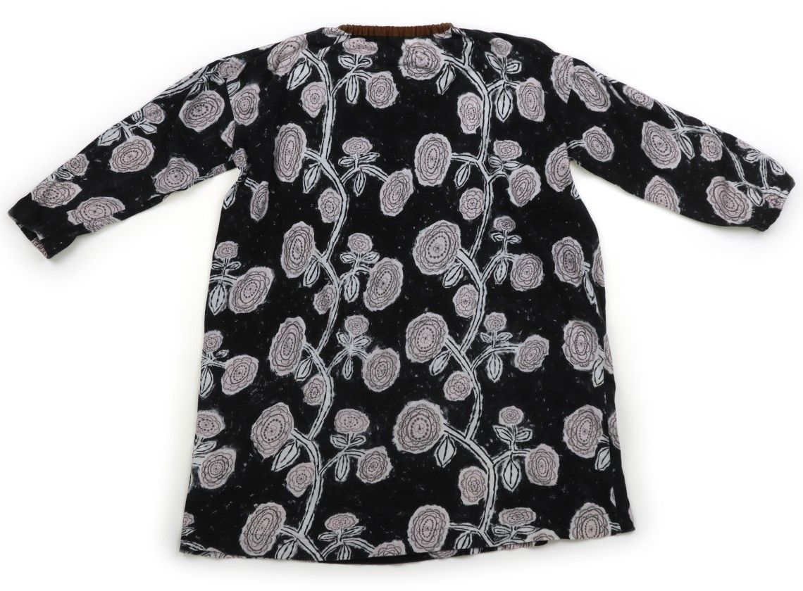 【お値下げしました】ミナペルホネン　キッズ　ワンピース　130サイズ ミナペルホネンキッズカットソーワンピース130サイズ