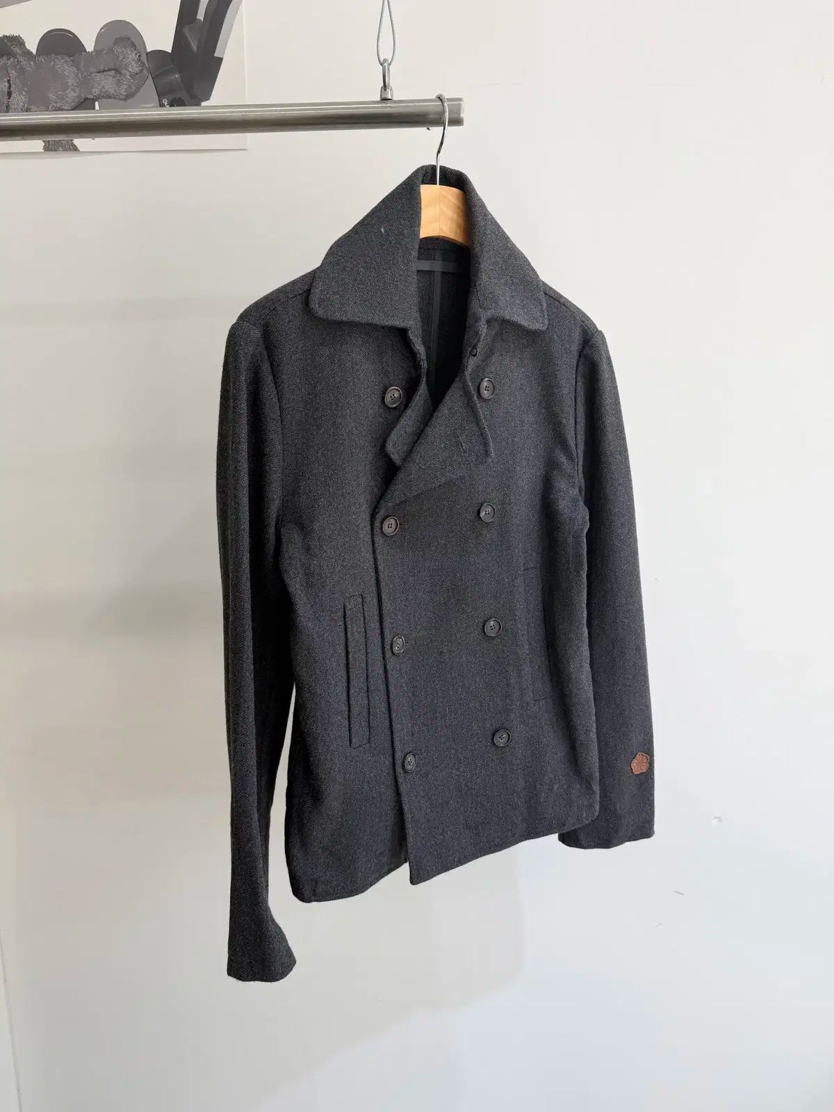 VINTAGE グレー コート （ Made in Italy ）